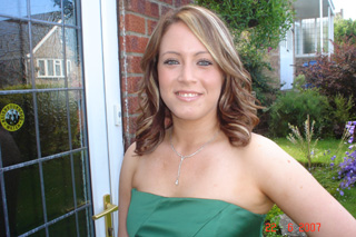 Sinead on her way to the Prom!